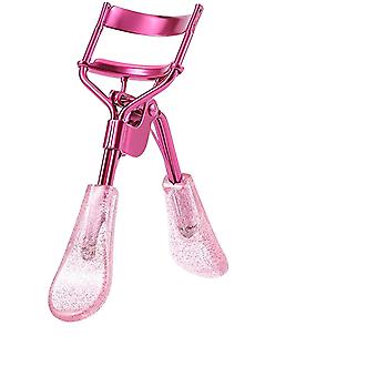 Eyelash Curlers Pink Lash Curler  Refill Pads Glitter Handle Eye Lashes Curler Eyelashes Tool For Women And Girls (pink)