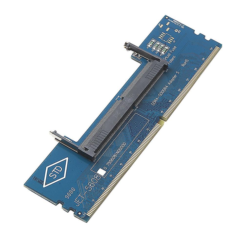 Laptop DDR4 RAM to Desktop Adapter Card Memory Tester DIMM to DDR4 Converter