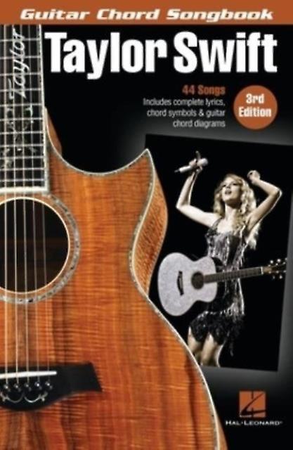 Taylor Swift  Guitar Chord Songbook  3rd Edition Paperback Book