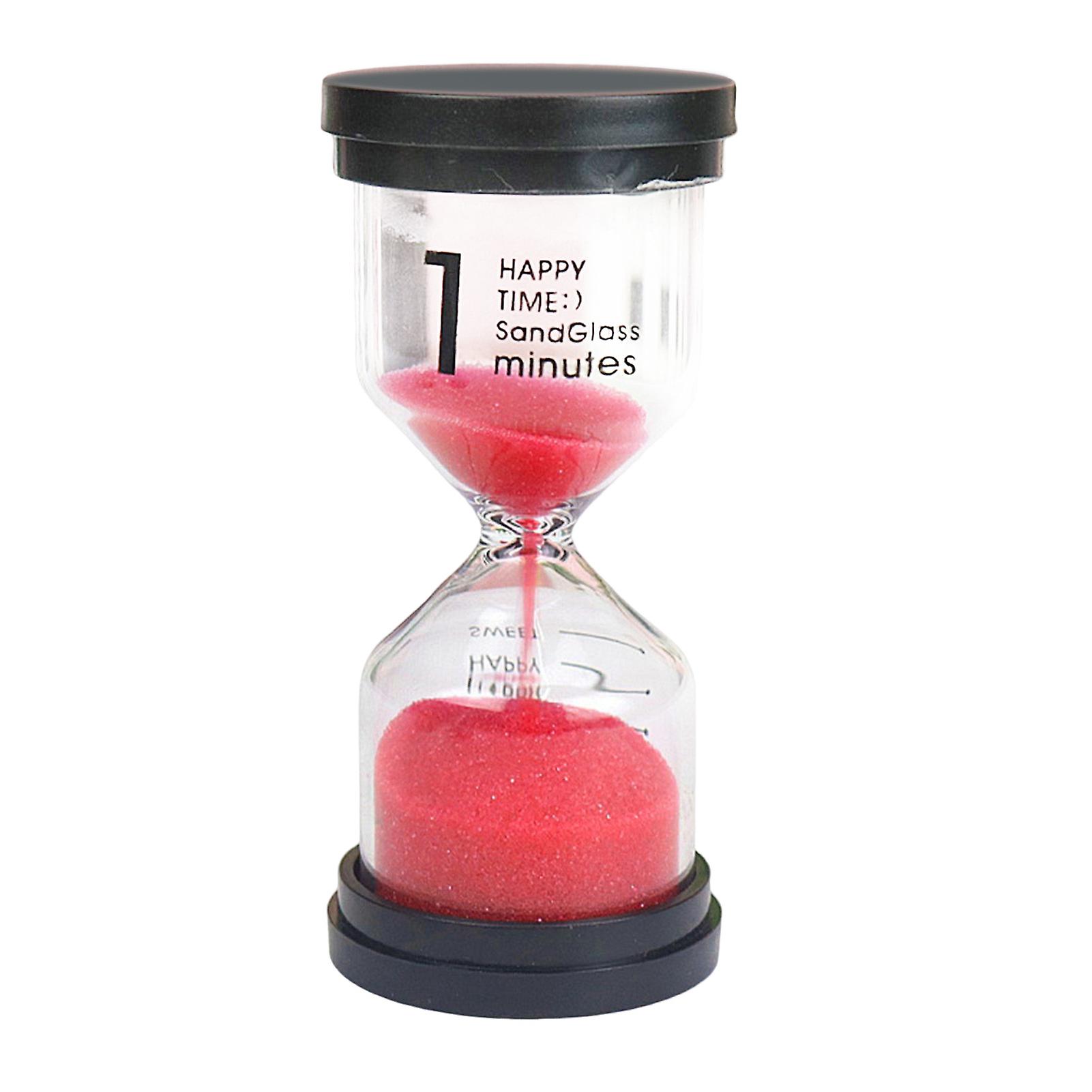 Enkel Glas Sandglas Multipurpose Sandglass Timer för sovrum vardagsrum