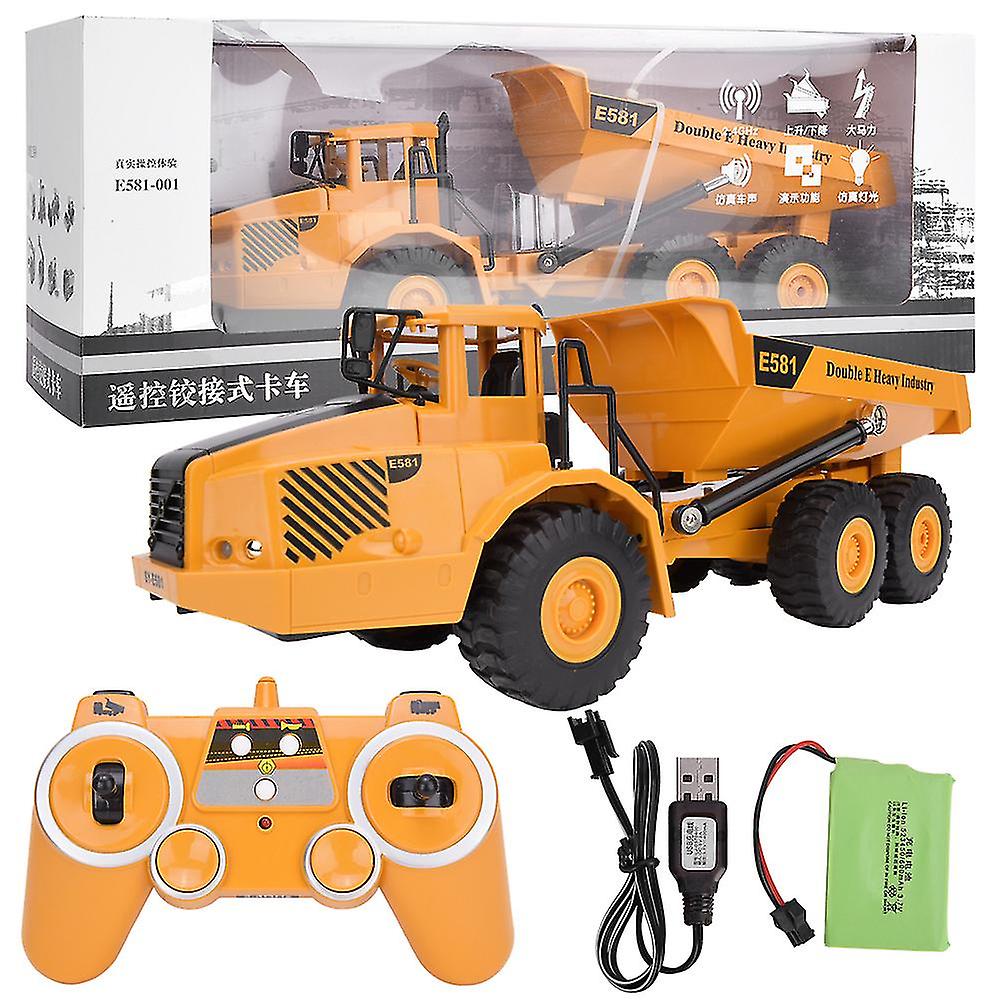 Remote Control Engineering Car Model 1:50 Scale Simulation Truck Model Kid Toy