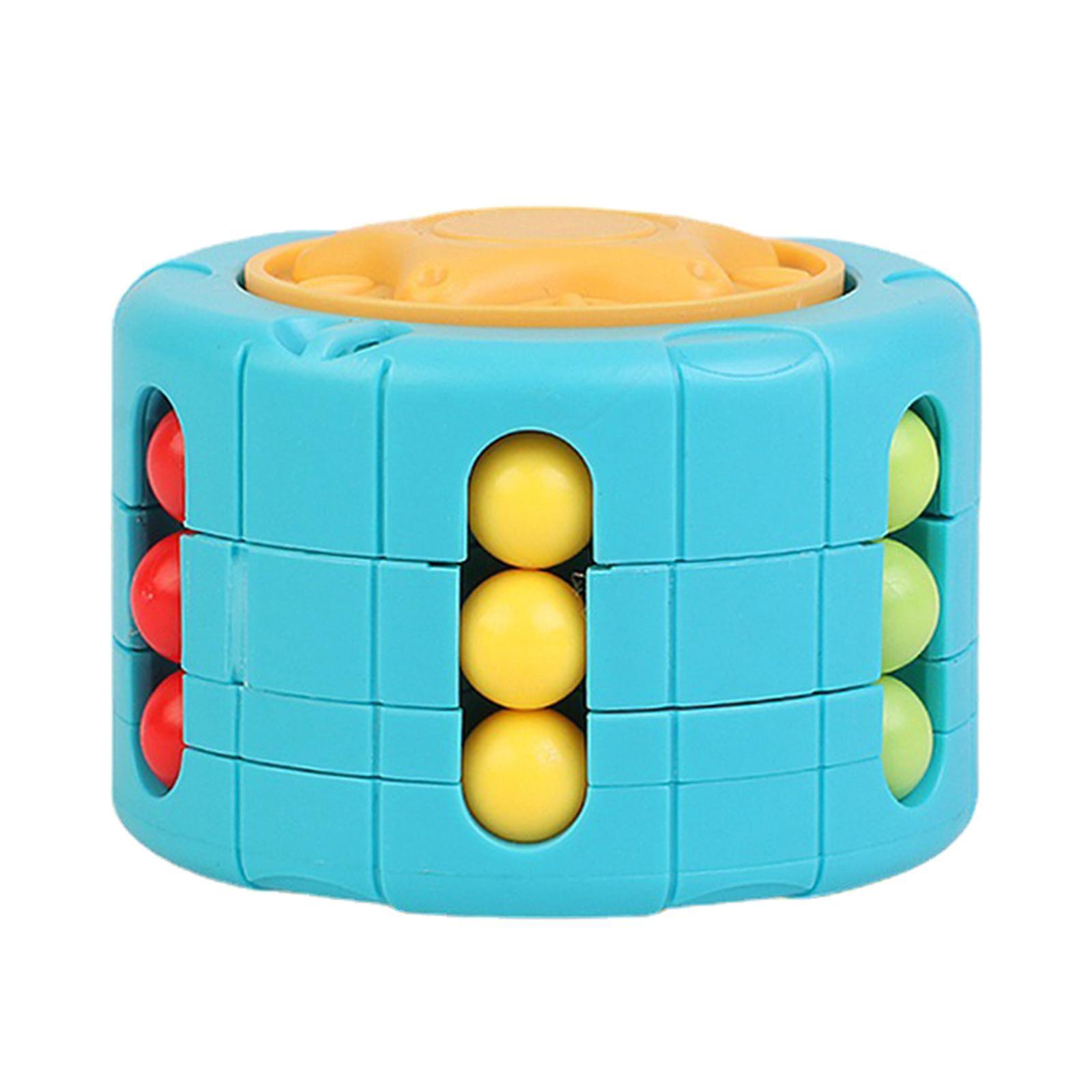 Bean Cube Slide Brain Teasers Helppokäyttöinen Lelu lapsille Lapset sininen