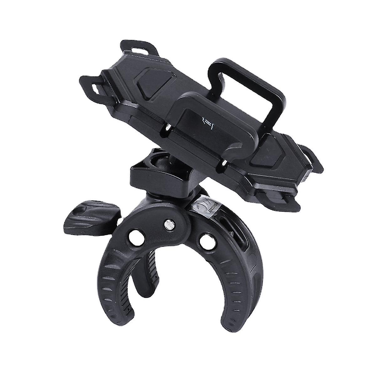 Mobile Phone Bracket Microphone Bracket Strap Anti- Shock-absorbing Outdoor Bicycle Bracket
