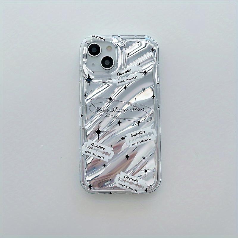 Water Ripple Large Blade Small Blade Mobile Phone Case Is Suitable For Apple Iphone14 13 12 11 Plus Pro Max
