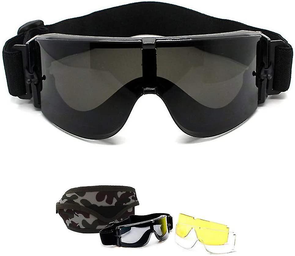 エアガンペイントボールCSゴーグル- x800軍事戦術陸軍弾道ゴーグルゴーグル