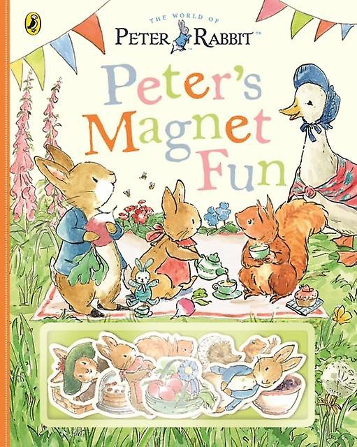 Peter Rabbit Peters Magnet Fun by Beatrix Potter Paperback Book