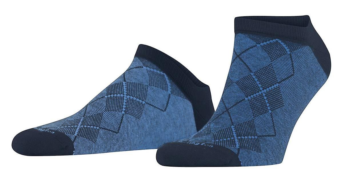 Burlington Carrington Sneaker Socks - Marine Navy