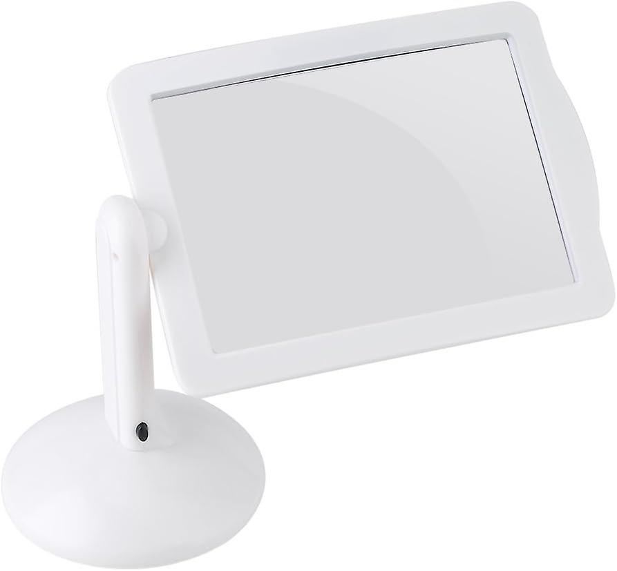 Led Magnifier, 360 Rotatable Hands-Free Rectangular Screen Reading Magnifying Glass with Stand(1pc, white)