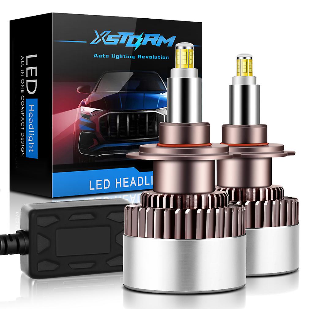 H7 Led Canbus 360 6000k Car Headlight Bulb H1 H11 H8 Hb3 9005 Hb4 9006 9012 Hir2 Led Auto Lamp 12 Sides Csp 25000lm Hi/low Beam