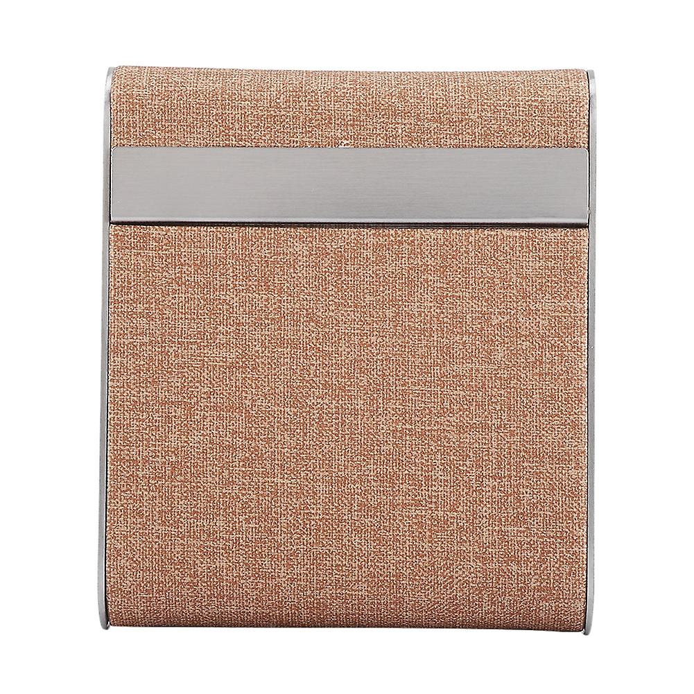 Étui de transport portable pour 20 cigarettes (beige)