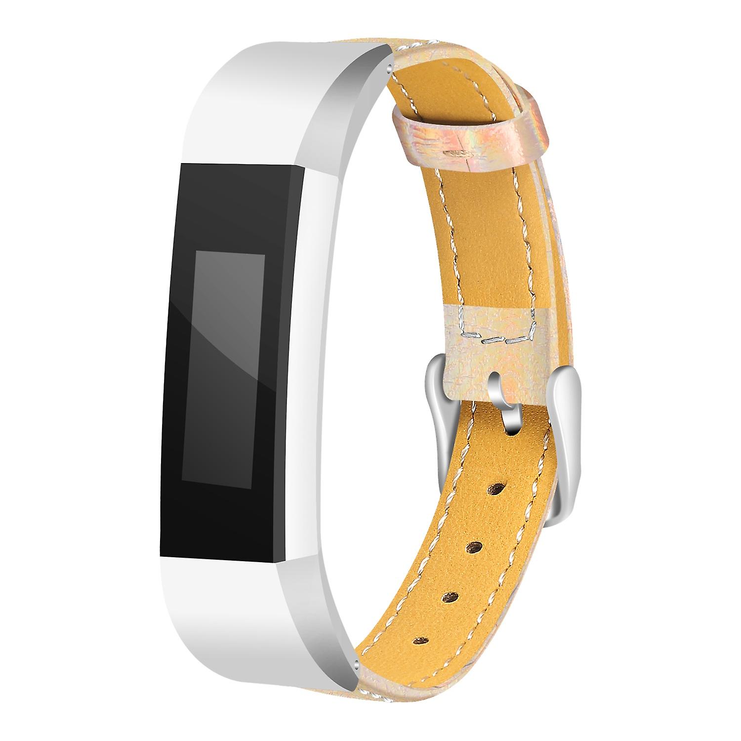 Genuine Leather Watch Band for Fitbit Alta HR