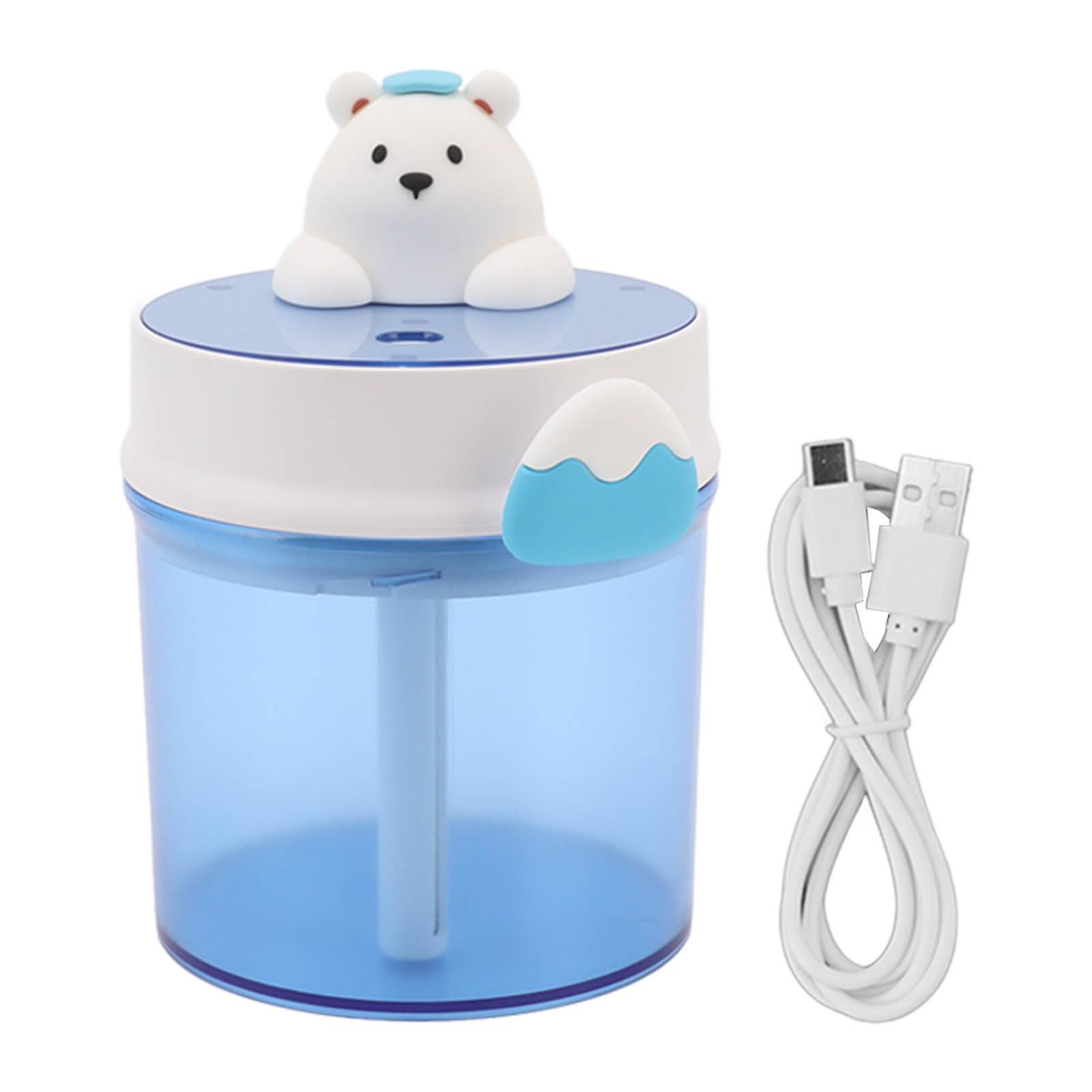 Travel Size Humidifier, Portable Mini Humidifier with Large Mist Volume, Ultrasonic Technology for High Frequency Vibration Atomization and Fine
