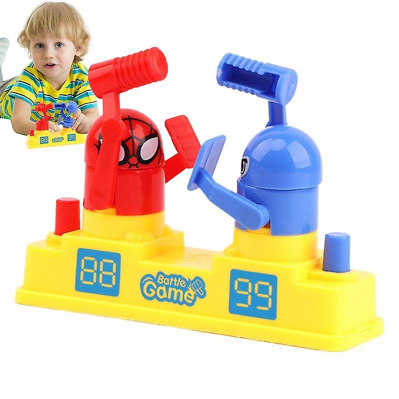 Table Boxing Game Mini Robot Fighting Toys Battle Robot Old Games Portable Kid Board Games Punching Birthday Gift Birthday Gift