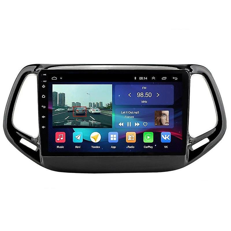 Android 12 Car Radio Multimedia Video Player For Jeep Compass 2 MP 2017-2019 GPS Navigation CarPlay