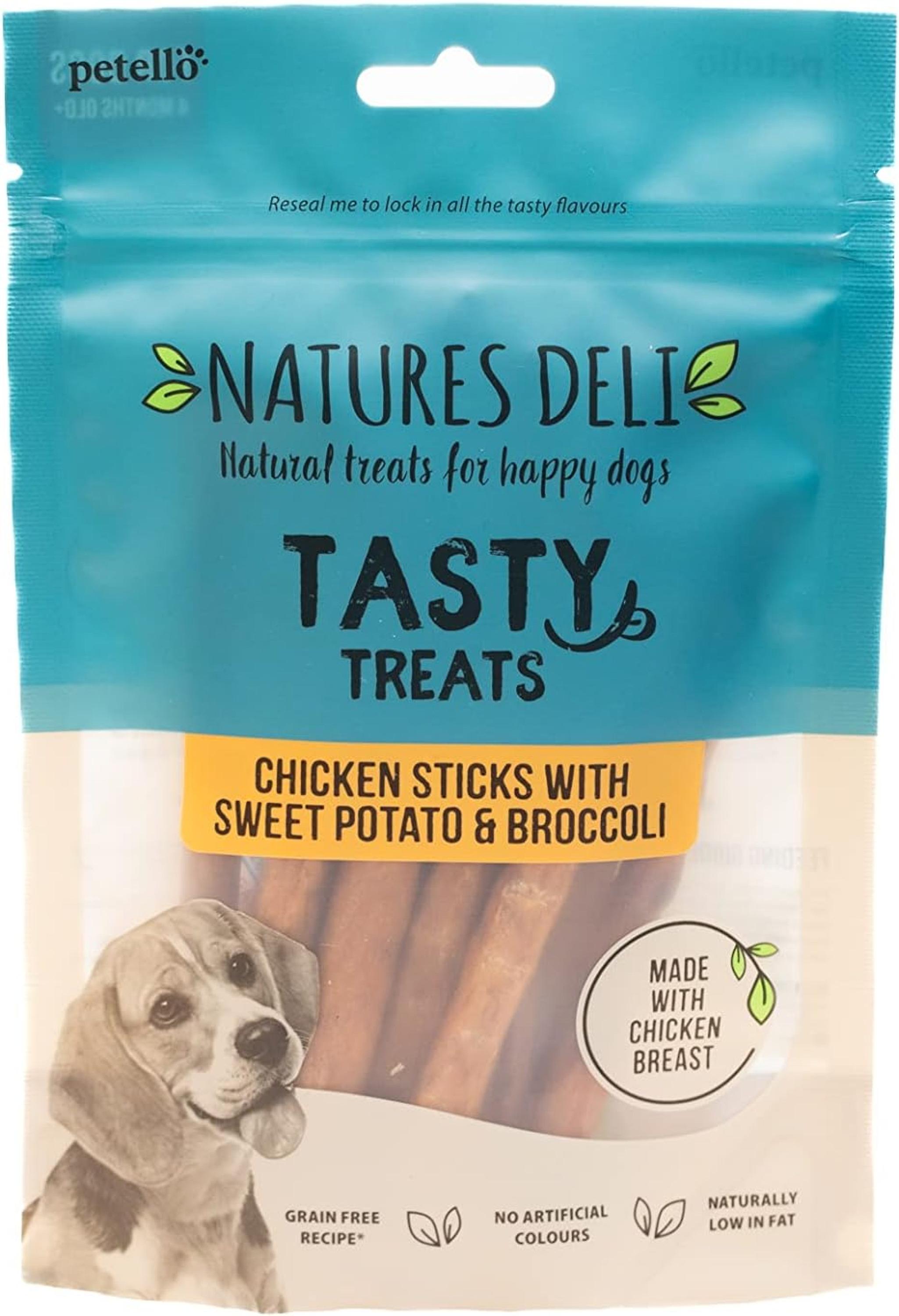 Natures Deli 鸡肉、红薯、西兰花狗粮 10 x 100g