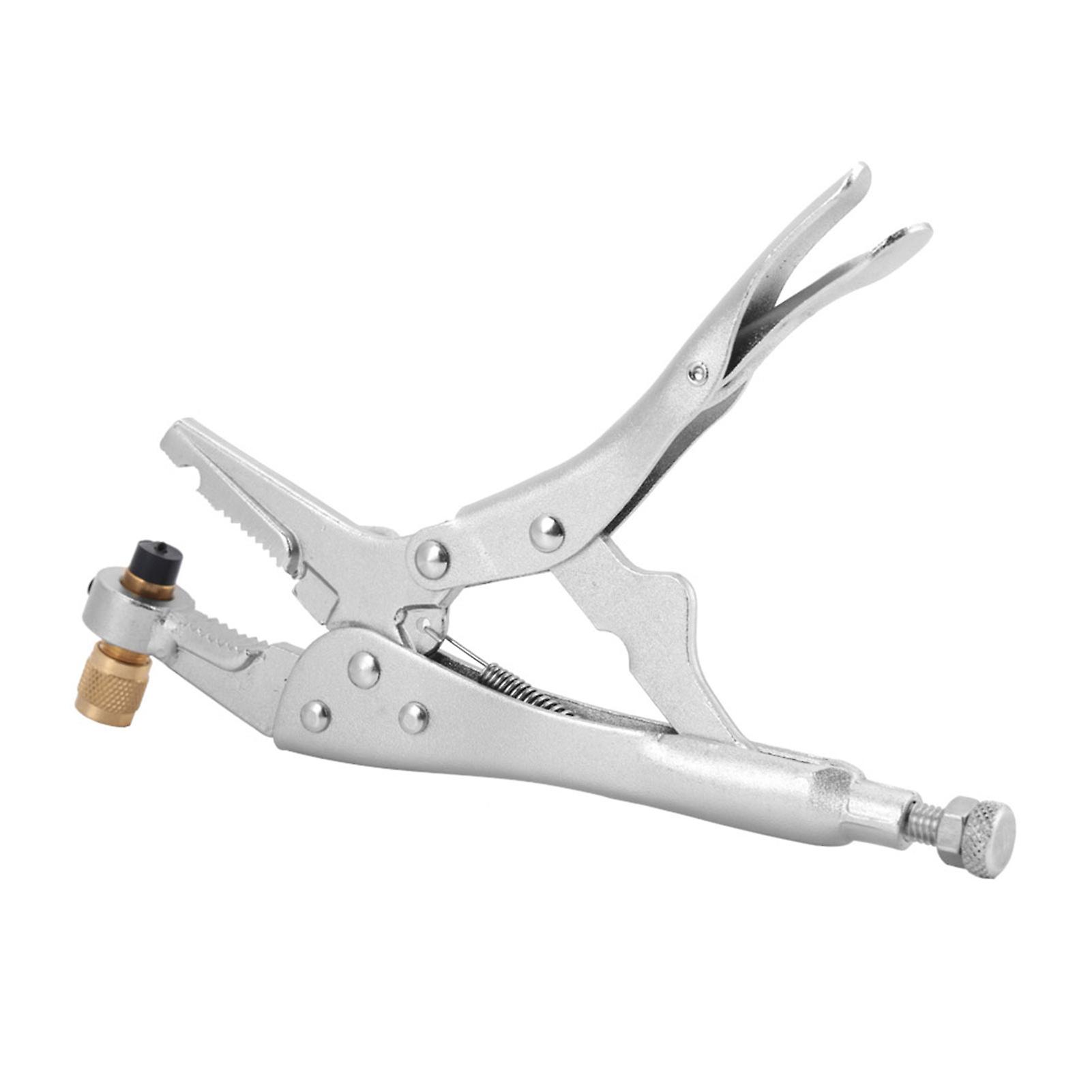 Portable Air Conditioner Refrigerant Professional Recovery Refrigeration Tube Locking Plier New