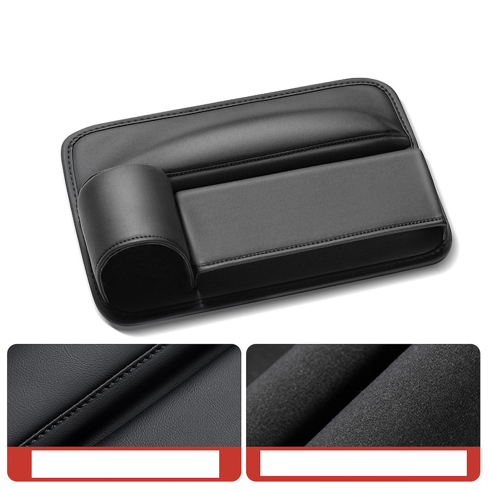 Car Seat Gap Filler Large Capacity Space Saving Tidy Clean Multifunction Car Gap Organizer for Phones Cards Keys Cup Type Right Copilot Seat