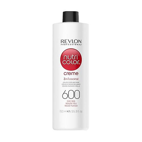 Nutri Color Creme #600-Fire Red 750 ml
