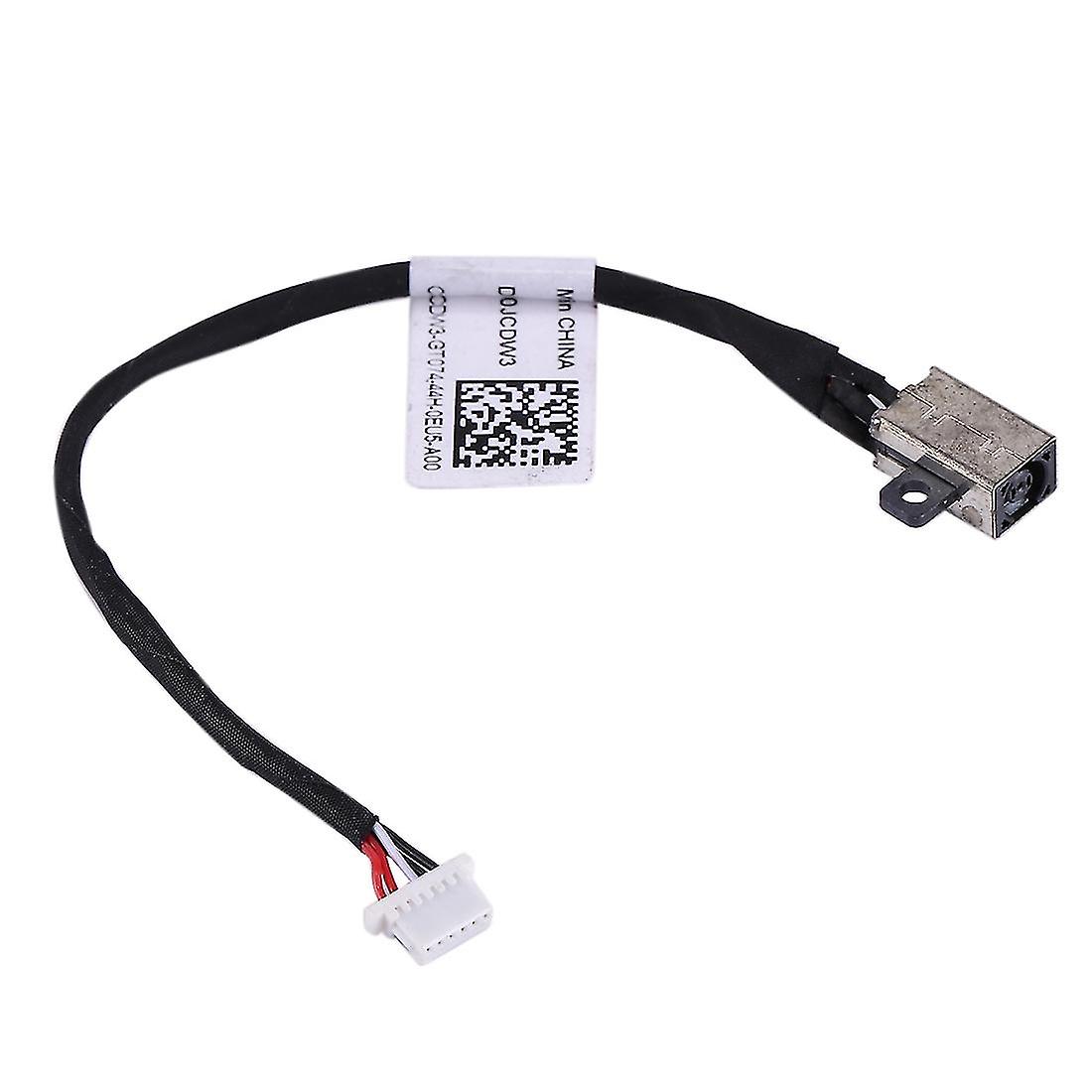 Dc Power Jack Connector Flex Cable For Dell Inspiron 11