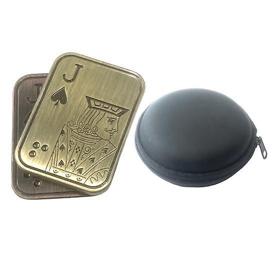 Stress Relief Toy Rectangular Anti-Anxiety Haptic Card Novelty Push Slider Coins Clicker Fidget Party Favors