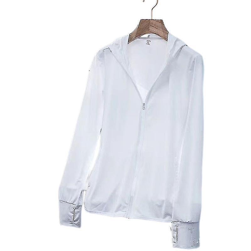 Donna Upf 50+ Camicie di protezione solare Spf Giacca Uv Felpa con cappuccio Camicia a maniche lunghe Running Escursionismo Outdoor Abbigliamento, upf 50+ - Blocchi 98% Di raggi UVA / UVB, fash