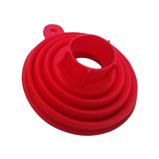 Mini Foldable Silicone Funnel Hopper Liquid Dispenser Household Kitchen Tool
