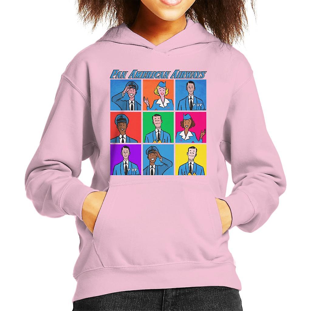 Pan Am Flight Crew Kid's Hooded Sweatshirt