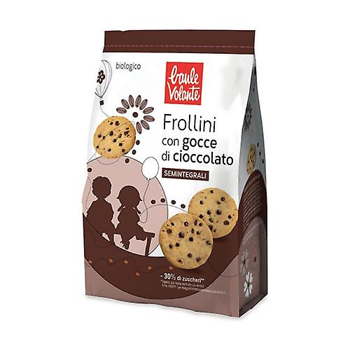 Semi-integral chocolate chip shortbread cookies 300 g (Chocolate)