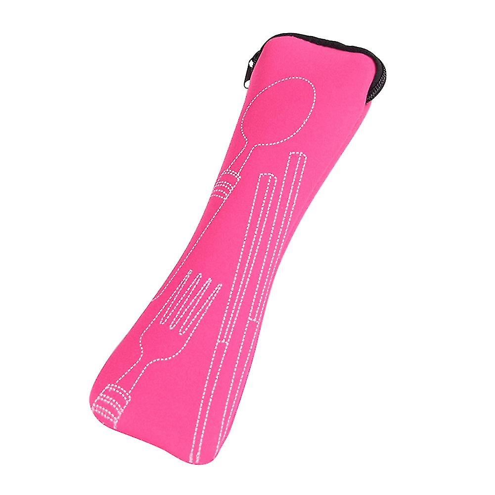BoSaiD Portable Chopstick Spoon Fork Tableware Storage Bag Travel Camping Cutlery Pouch