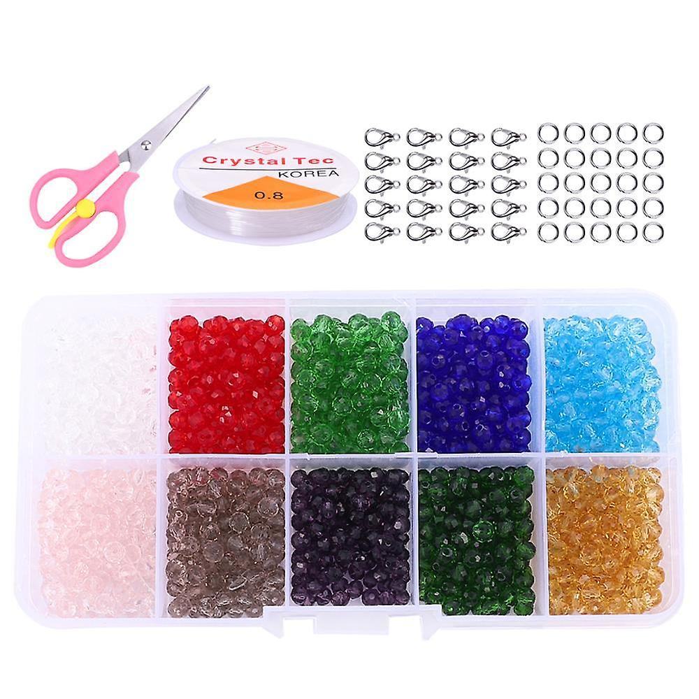 TribalSensation Glass Bicone- Austria Crystal Faceted Beads 6mm 500pcs 1