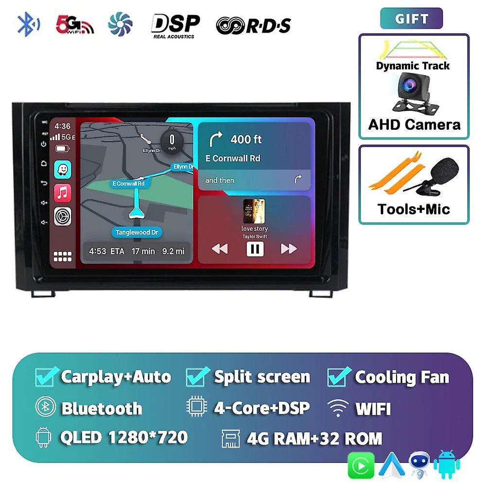 Android 13 For Toyota Tundra Xk50 2007 - 2013 Sequoia Xk60 2008 - 2017 Car Radio Multimedia Player Navigation Stereo Dsp Carplay