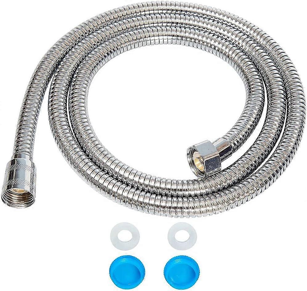 1.5m stainless steel shower hose is explosion-proof, anti-deformation and corrosion-resistant, suitable for shower nozzles