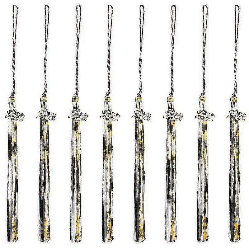 8個卒業博士帽子タッセルディイチャームハンギングタッセルペンダント