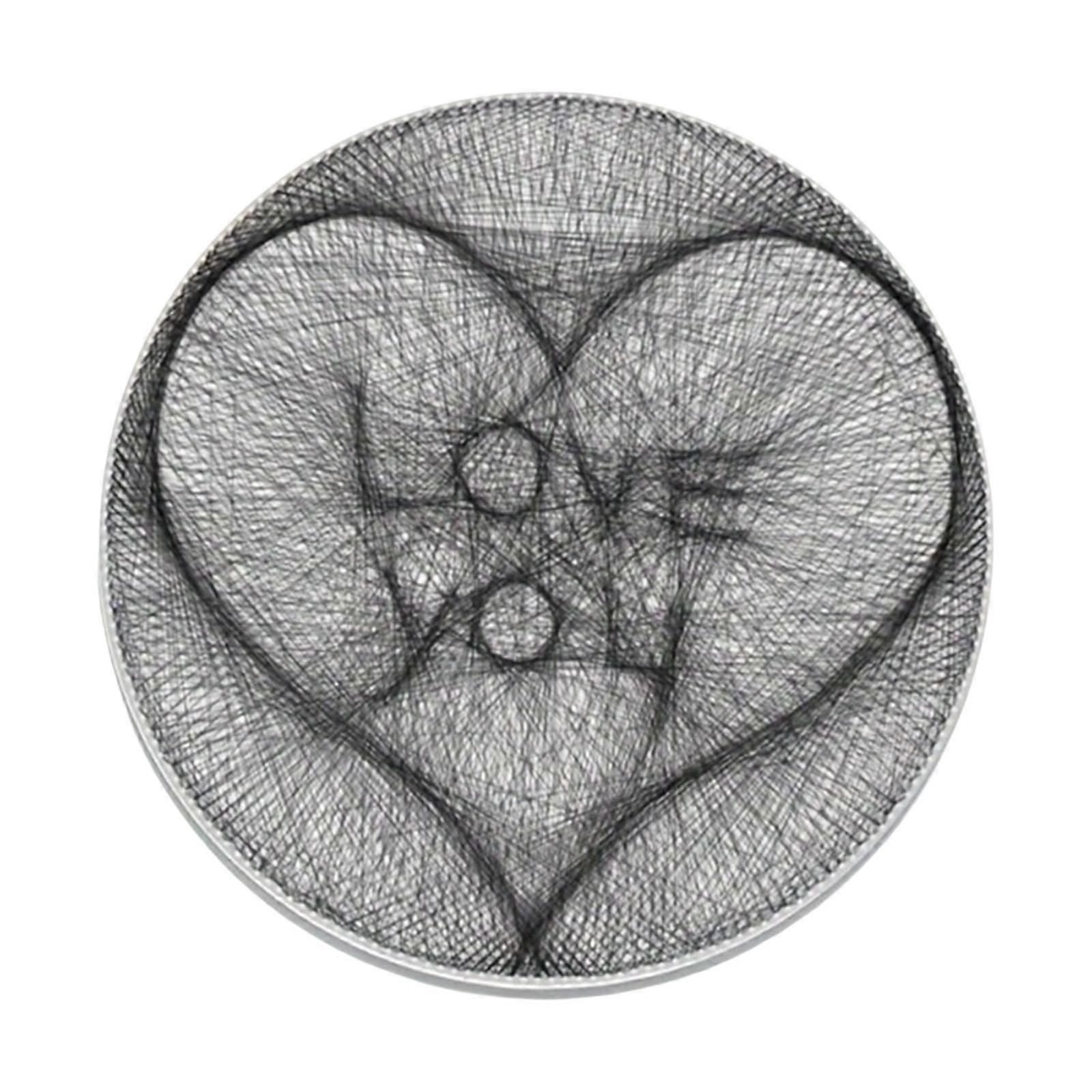 Maalaus Käämitys Maalaus DIY String Art Set olohuoneen taustalle Asuntolan sydän