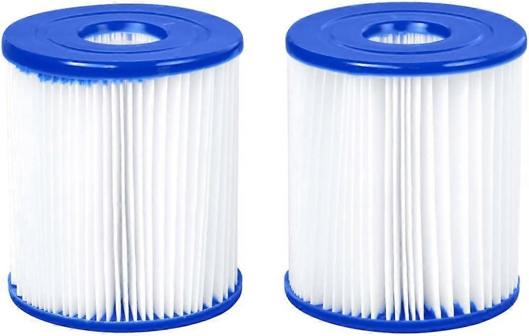 58093 Set of 2 inflatable swimming pool filters (8*8*9 cm)