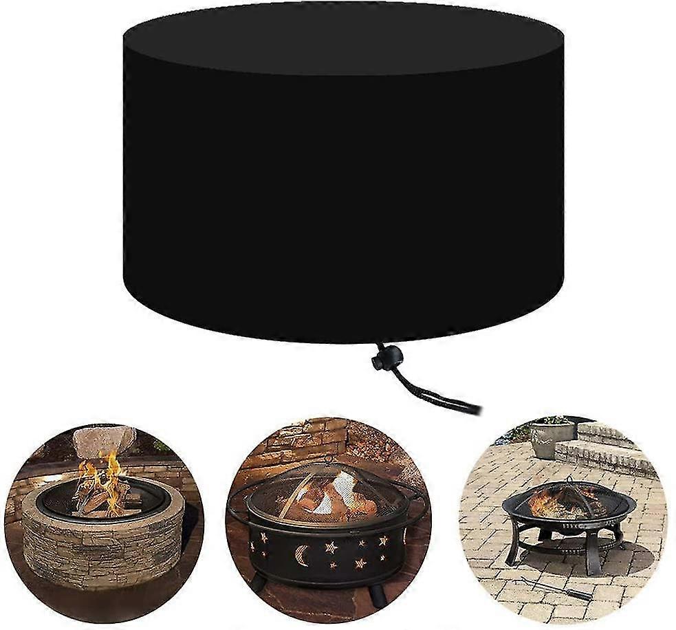 420d Heavy Duty  Round Fire Pit Cover