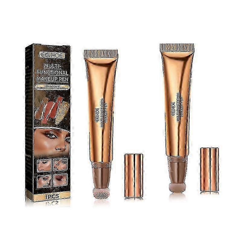 Eelhoe עט איפור רב תכליתי קונטור פנים מקל יופי תיקון אור גבוה סומק רב תכליתי עט איפור -7006894815891