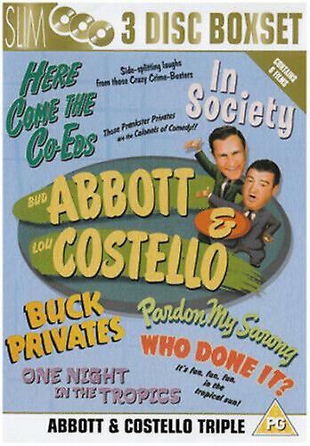 Abbott and Costello Collection DVD (2010) Don Raye Yarbrough (DIR) cert PG 3 - Region 2