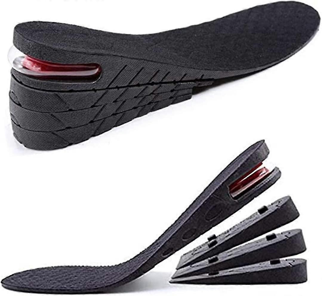 1 Pair Invisible Insole Heightening Insole Adjustable Heightening Pad Female Multi-layer Height Opti