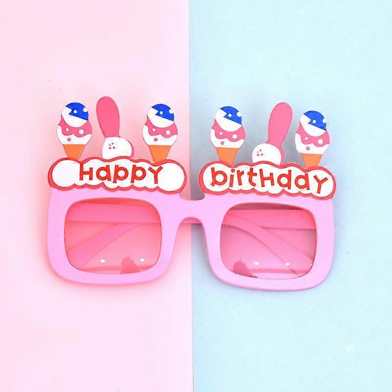 誕生日、サングラス、メガネ、ケーキ、面白いアイスクリーム、面白いおもちゃ、自撮り小道具、パーティー