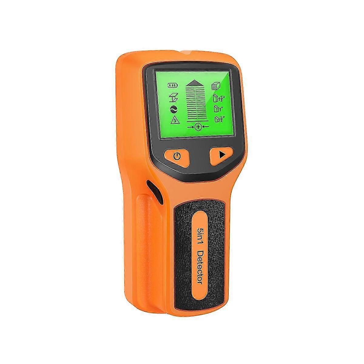 5 in 1 Muurscanner Stud Detector Digitale Handheld Muur Detector PVC Waterpijp Metaalzoeker Scanne