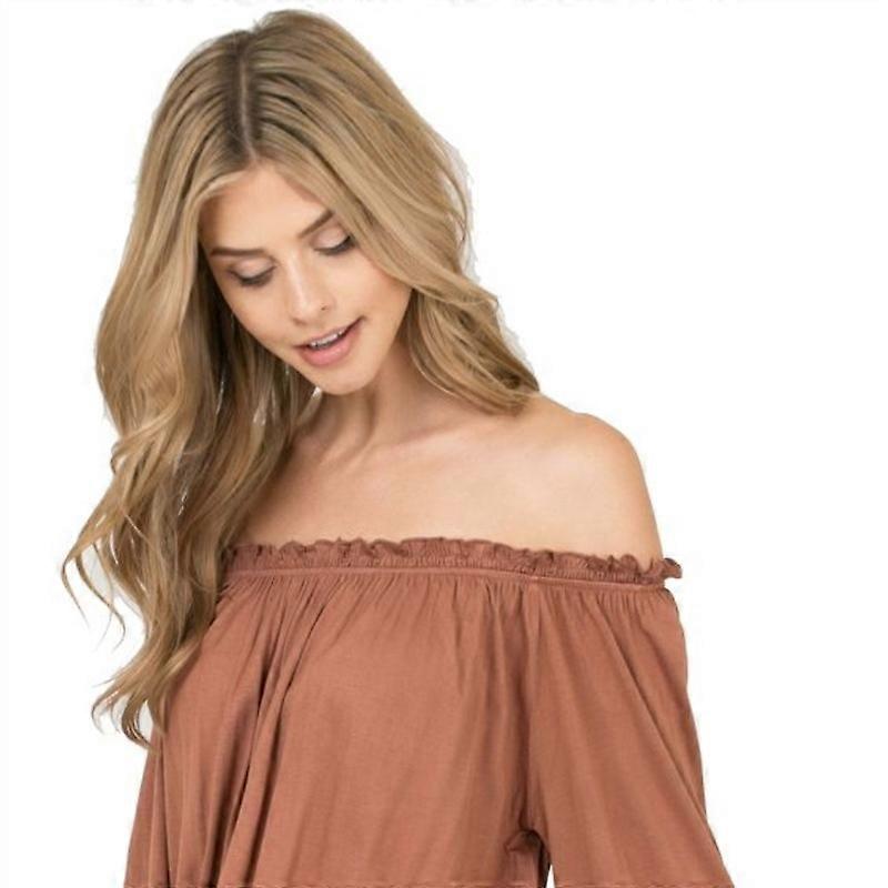 Gradient paryk kvinders lange krøllede hår