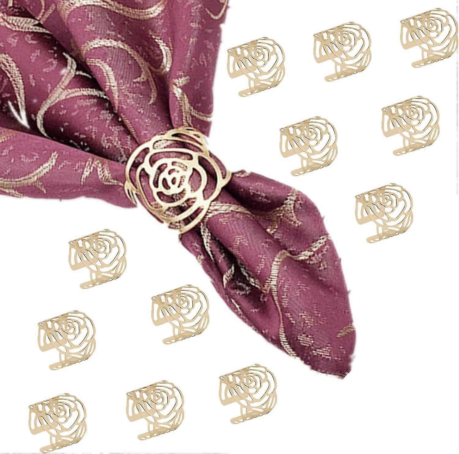 12pcs Serviettenringe