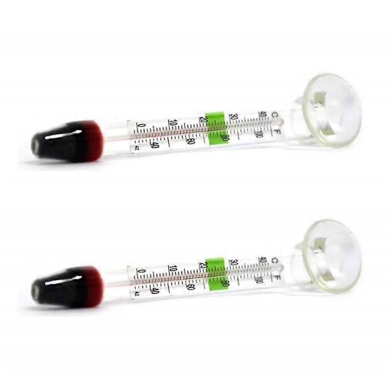 Aquarium high-precision diving patch thermometer 2 pieces (11cm)