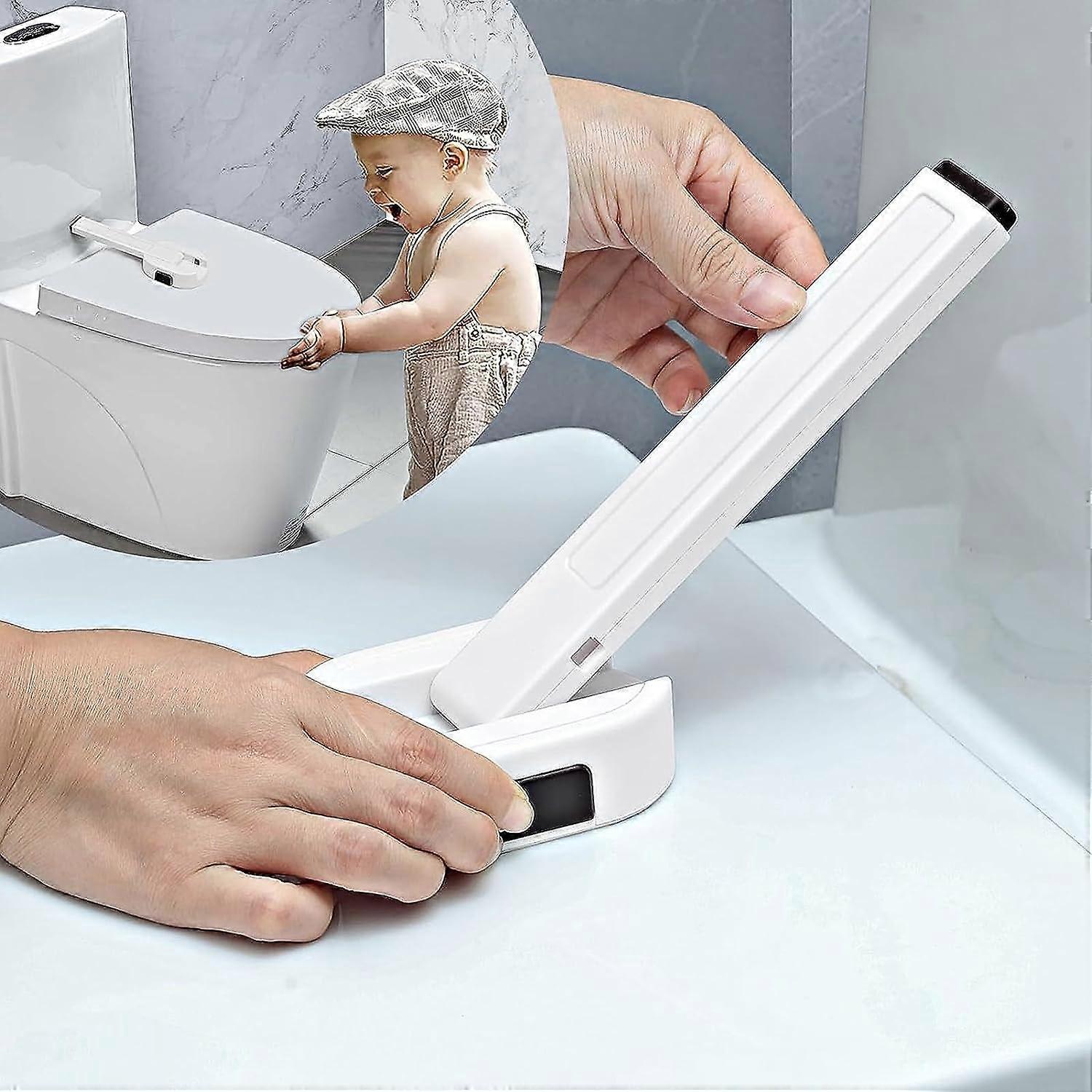 Toilettenverriegelung Kindersicherung Toilettenschlösser Babysicher Babysicheres Toilettentresorschloss verhindert Öffnen Einfache Bedienung Versch...