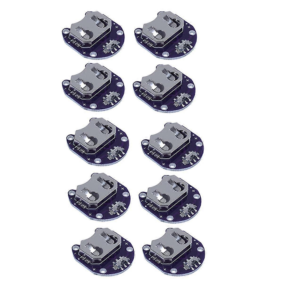 Support de pile bouton pour CR2032 - avec interrupteur (20 pièces)