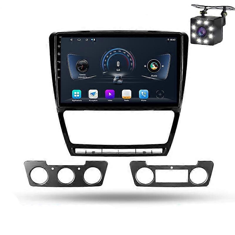 Car Multimedia Radio For Skoda Octavia 2 A5 2008-2013 Navigation GPS Wireless Carplay Android Auto