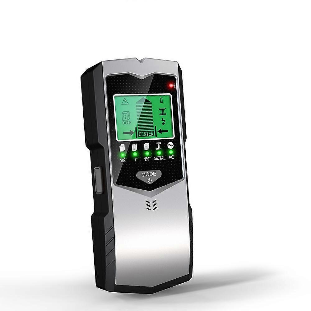 SH401 5-in-1 LCD display multifunctional wall detector metal detector searching for warning pins metal cable wall scanner