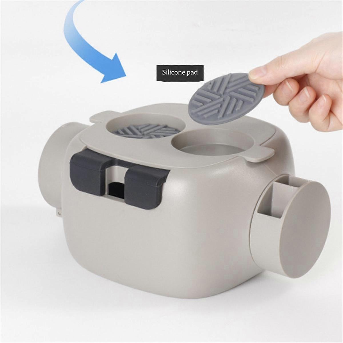 Espresso Knock Box, Coffee Ground Knock Box, Shock-Absorbent Durable Barista Style Knock Container