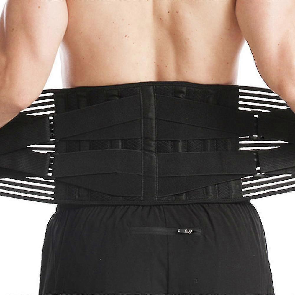 Air Mesh Back Brace For Men Women Lower Back Pain Relief Stays, Adjustable Back Support Belt For Work , Anti-skid Lumbar Support For Sciatica Scoliosi